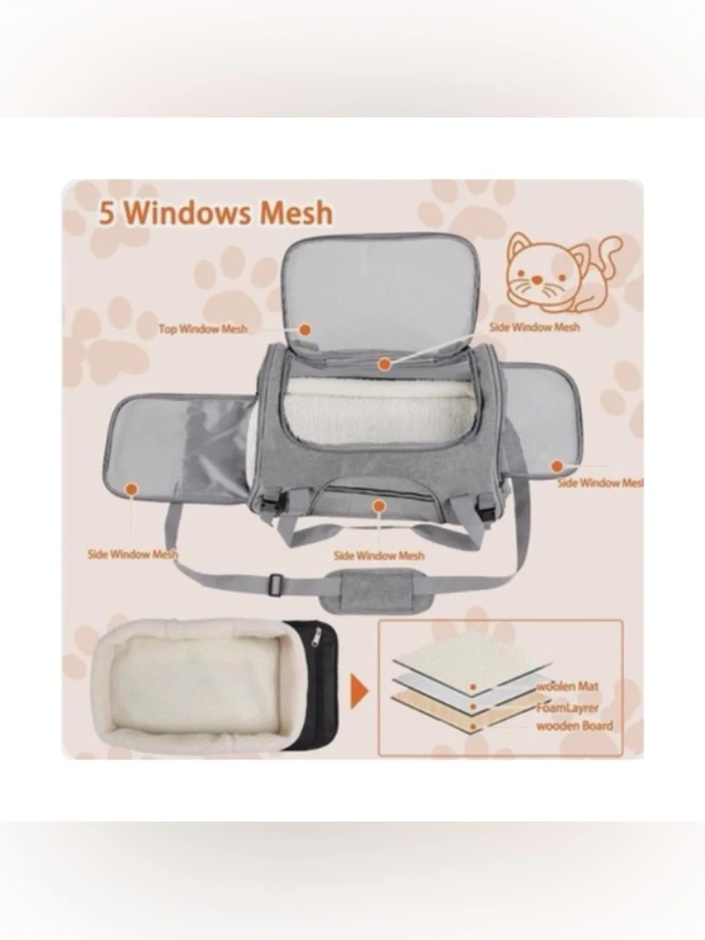Pet Carrier Bag Airline Approved